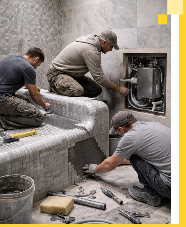 Проекты хамамов под ключ в Сибае и дизайн и строительство