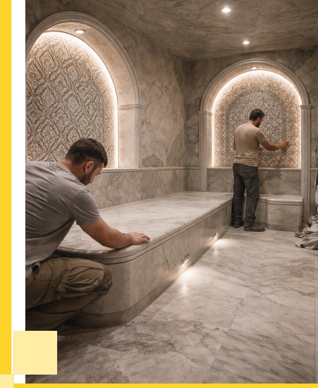 Турецкие бани под ключ в Сибае от 256900 р. | ЭриданСба