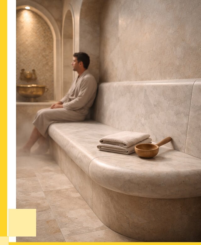 Сиденья для хамама в Сибае под ключ от 12331 р. | ЭриданСба