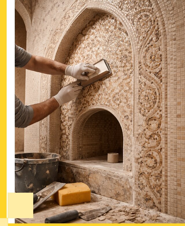 Мозаика для хамама в Сибае под ключ от 5138 р. | ЭриданСба